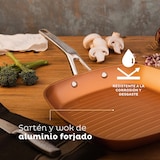 thumbnail of San Ignacio - Set sartén grill y wok 28cm