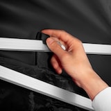 thumbnail of tectake Gazebo pieghevole Viola 3x6 m con 4 elementi laterali - nero - 403164