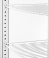 thumbnail of Royal Catering Kühlvitrine - 238 L - 5 Ebenen - weiß - 4 Räder