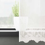 thumbnail of vidaXL Spitzenvorhang mit Vorhängen Weiß 900 x 240 cm Polyester