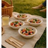 thumbnail of MONOUSO - Tigela de Cana-de-Açúcar Branca 350ml Ø13,5cm (25 Uds)