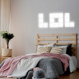 thumbnail of LED Decorativo Palavra LOL 48W 3200lm 4000K 45x125cm 7hSevenOn Deco