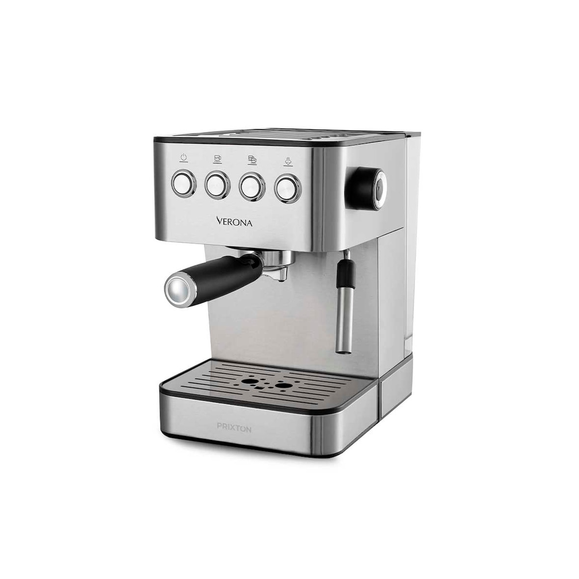 PRIXTON Cafetera Expresso Verona 20 Bares Portafiltro Doble Salida