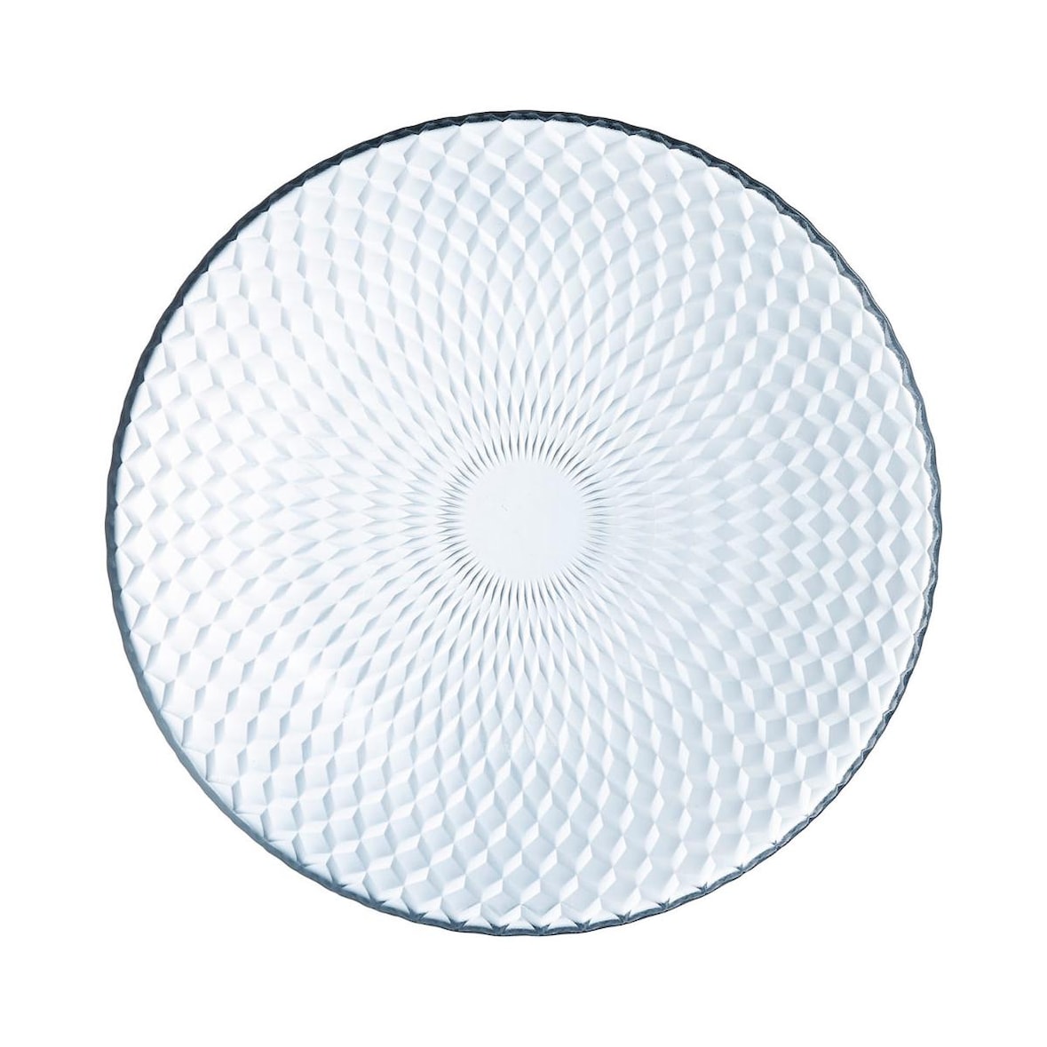 Luminarc Pampille Clear Prato Sobremesa Vidro 19Cm
