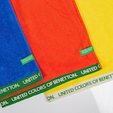 thumbnail of Benetton Rainbow - Badhanddoek 90x160cm 380GSM 100% katoen in blauw