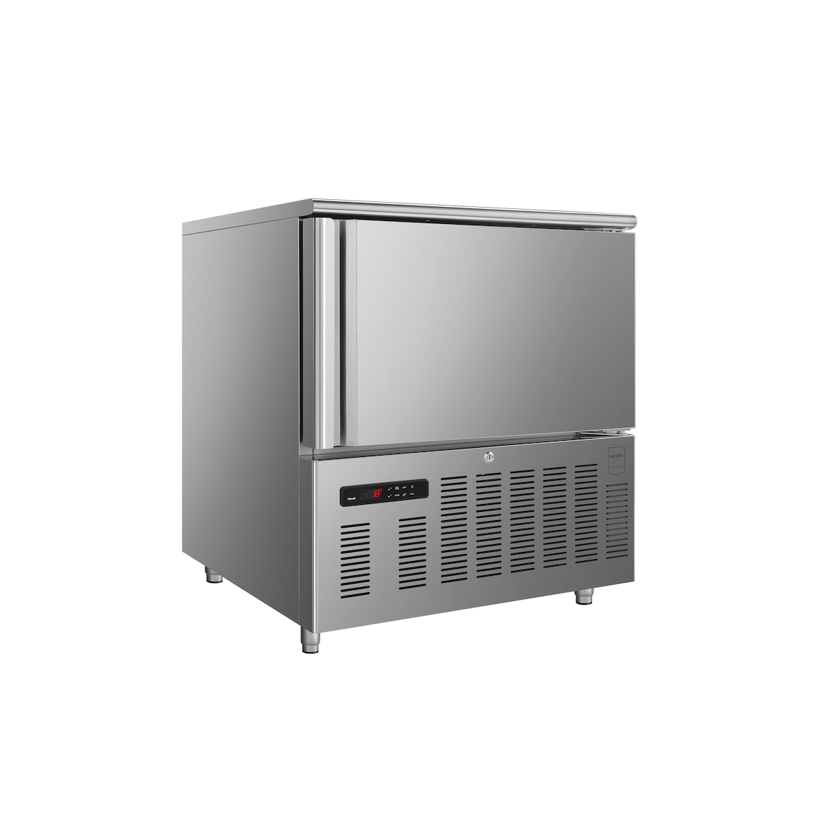 METRO Professional Schockfroster / Schnellkühler GBF4511BN, Edelstahl, 75 x 81.5 x 88 cm, 5 x GN 1/1 40 x 60 cm, silber