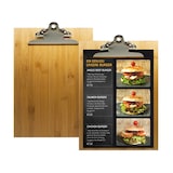 thumbnail of DECOR SERVICE Klemmbrett aus Bambus, A4, 1 Stk.