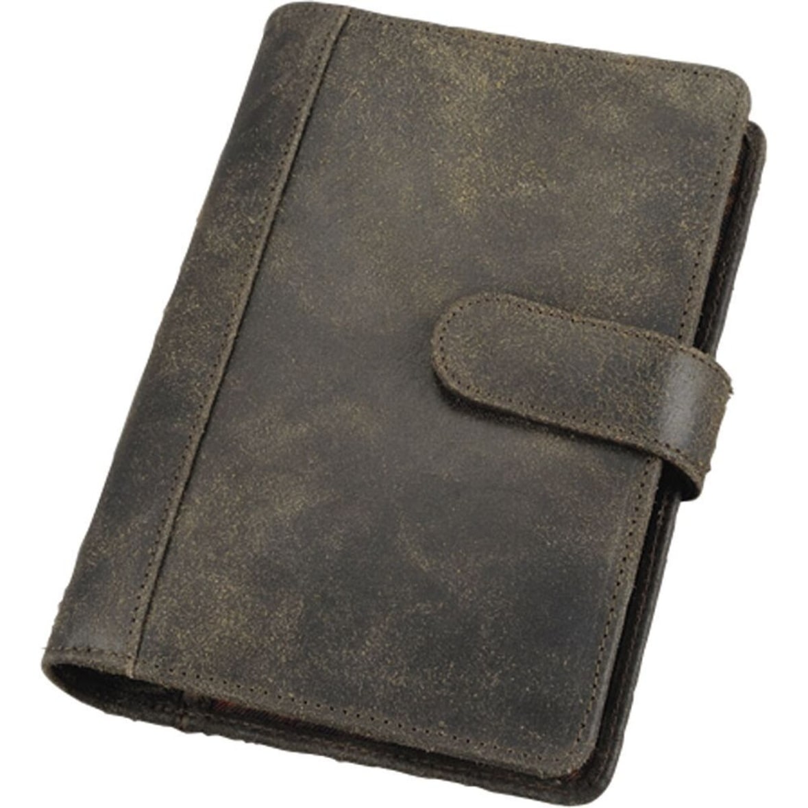 Systemplaner A6 Leder ohne Kalendarium braun