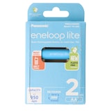thumbnail of Panasonic eneloop lite pile ready-to use ni-mh, aa/mignon, 2 pièces,