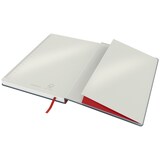 thumbnail of Notizbuch, Cosy, B5, kariert, grau Gummibandverschluss, 80 Blatt, Soft-