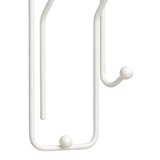 thumbnail of DanDiBo Wandhaken Garderobe Garderobenhaken Weiß Kleiderhaken Büroklammer 32 cm Klammer Jackenaufhänger Haken Metall