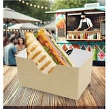 thumbnail of MONOUSO - Envase para Sandwich Kraft (1000 Uds)