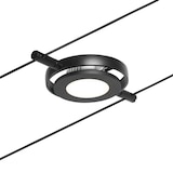 thumbnail of Paulmann CorDuo LED-kabelsysteem RoundMac Basisset  5x200lm 5x4,5W 3000K  230/12V Zwart mat#Chroom 94418