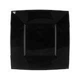 thumbnail of MONOUSO - Wiederverwendbare Robuste Teller Flach Schwarz "Nice" PP 29cm (144 Stück)