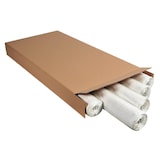 thumbnail of Exacompta - Réf. 66651E - Carton de 5 Recharges papier quadrillé pour tableaux de conférence - papier standard 60 g/m2 - 40 feuilles - 65 x 100 cm