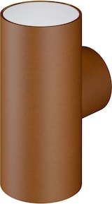 thumbnail of Sunset R 16W LED-Außenwandleuchte, runde Wandlampe, Farbtemperaturschalter 2700K/3200K/4000K, Corten-Finish - Beneito & Faure