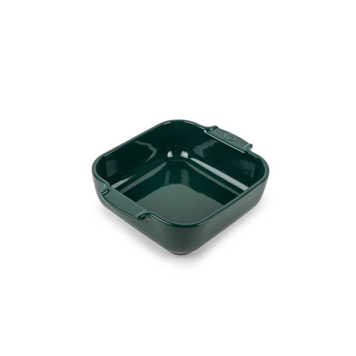 PEUGEOT Keramik Auflaufform APPOLIA 18cm Quadratisch Waldgrün Spülmaschinenfest
