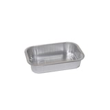 thumbnail of Cuki Professional Vaschetta rettangolare alluminio 272 2 porzioni extra forza silver - (1 cf x 50 pz)