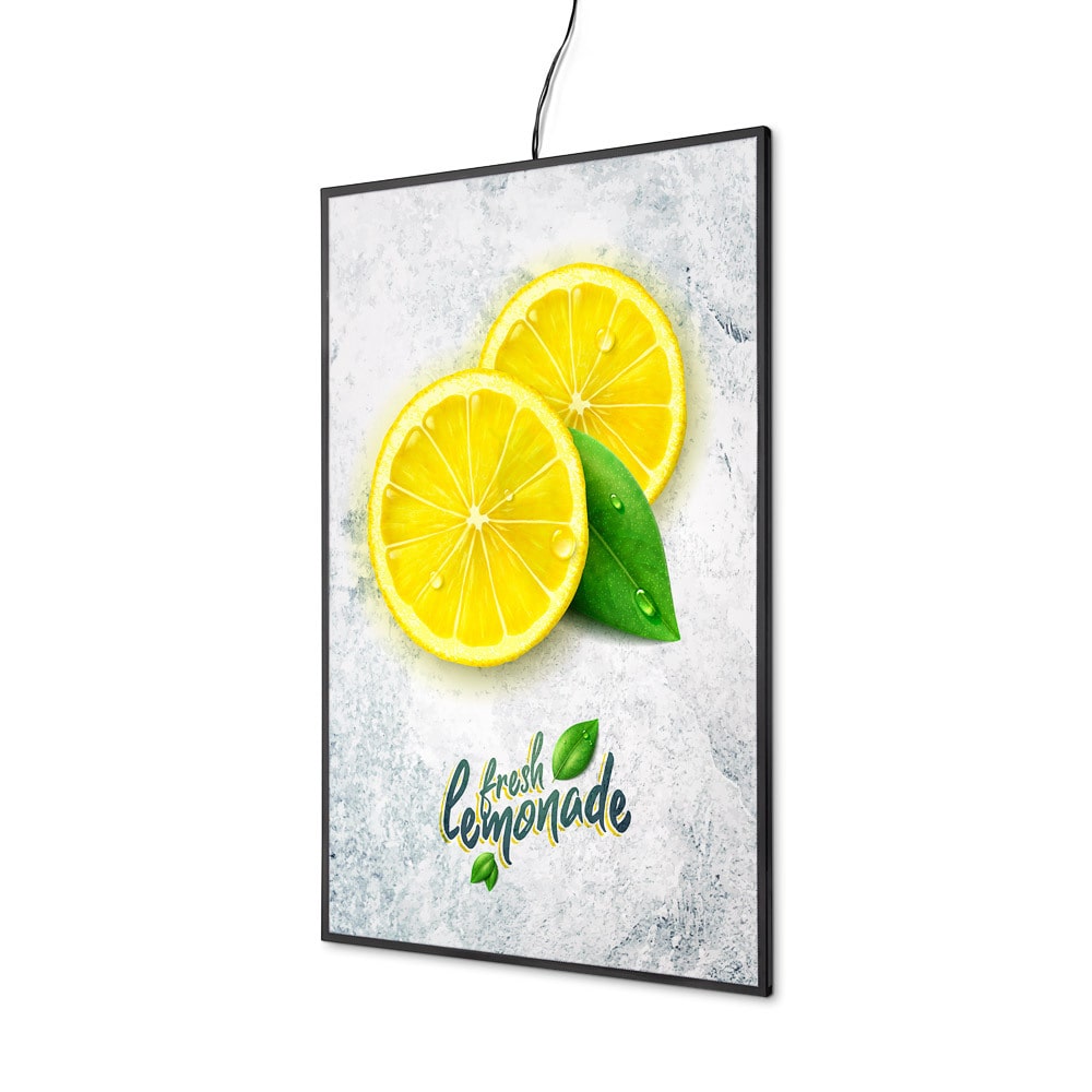 Exposicionate Marco deslizante LED Slim A2 SFSA2LED