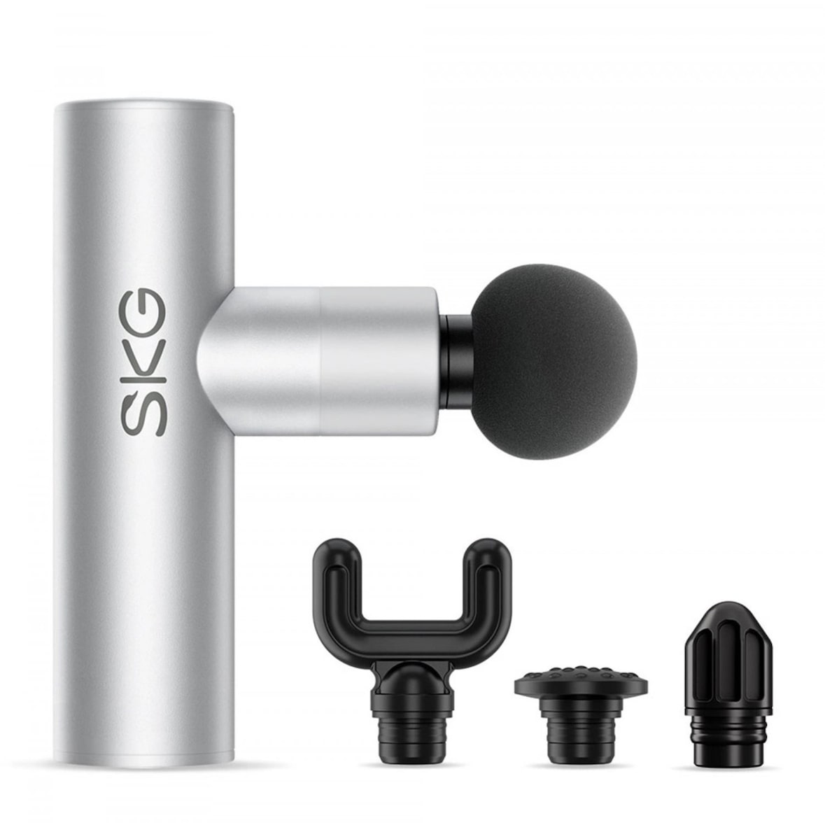 F3 Lite Massagepistole für den ganzen Körper 650 mAh Silber mit 4 Stufen