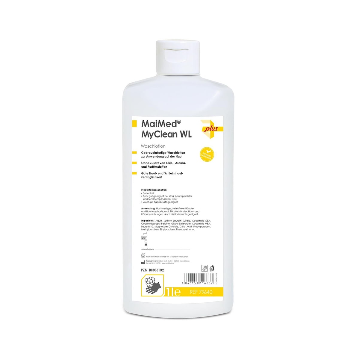 MaiMed MyClean WL | Waschlotion | gebrauchsfertig | 10 x 1 l