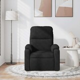 thumbnail of vidaXL Massagesessel Schwarz Mikrofasergewebe