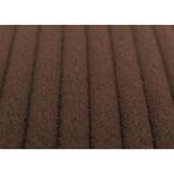 thumbnail of Relaxsessel HWC-C76, Schaukelstuhl Sessel Schwingstuhl mit Hocker Stoff Cord 320g/m² Öko-Tex ~ braun Gestell weiß