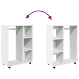 thumbnail of vidaXL Kleiderschrank Weiß 80x40x110 cm Holzwerkstoff