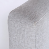 thumbnail of Almofada para espreguiçadeira. Não desbota, removível. Tamanho: 190x60x10 cm. Olefina cor cinza claro