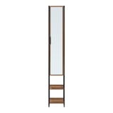 thumbnail of Helloshop26 - Badezimmer-Säulenschrank 160 x 24 x 30 cm Schwarznuss-Optik 03_0009951