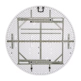 thumbnail of Mesa buffet Bolero plegable en color blanco y redonda Ø 153cm
