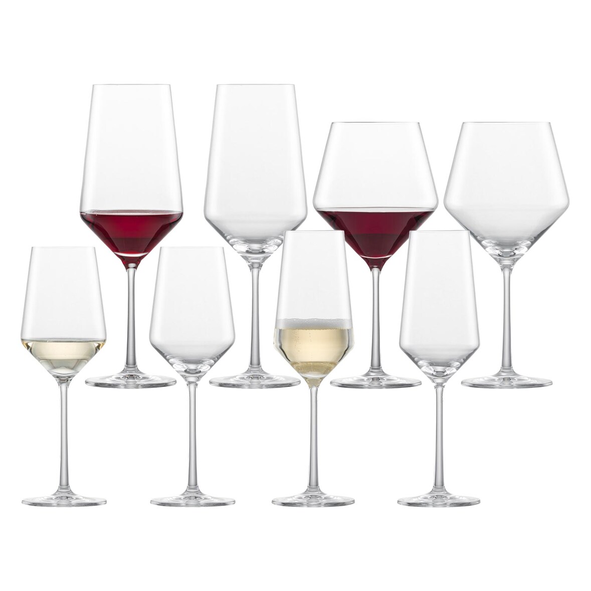 Zwiesel Glas PURE Wein- und Champagnergläserset 8-tlg.