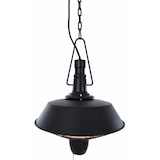 thumbnail of Riscaldatore da terrazza Sunred Indus Bright - Acciaio - Alluminio - Lunghezza 36 cm - Altezza 48,5 cm - sospeso - nero - 2100 Watt