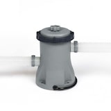 thumbnail of Bestway Fast Set runder aufblasbarer Pool mit Filterpumpe, graue Rattanoptik, 366 x 76 cm