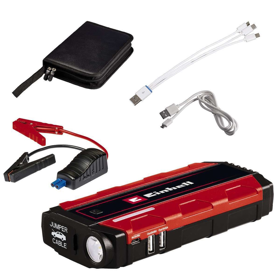 Einhell Power Bank Jump-Start CE-JS 8/1 Starthilfe Power Bank