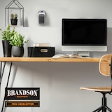 thumbnail of Brandson Steckdosen Heizlüfter 400W, Mini Keramik Heizung, Digitalanzeige, energiesparend, Thermostat, Überhitzungsschutz, Automatische Abschaltung