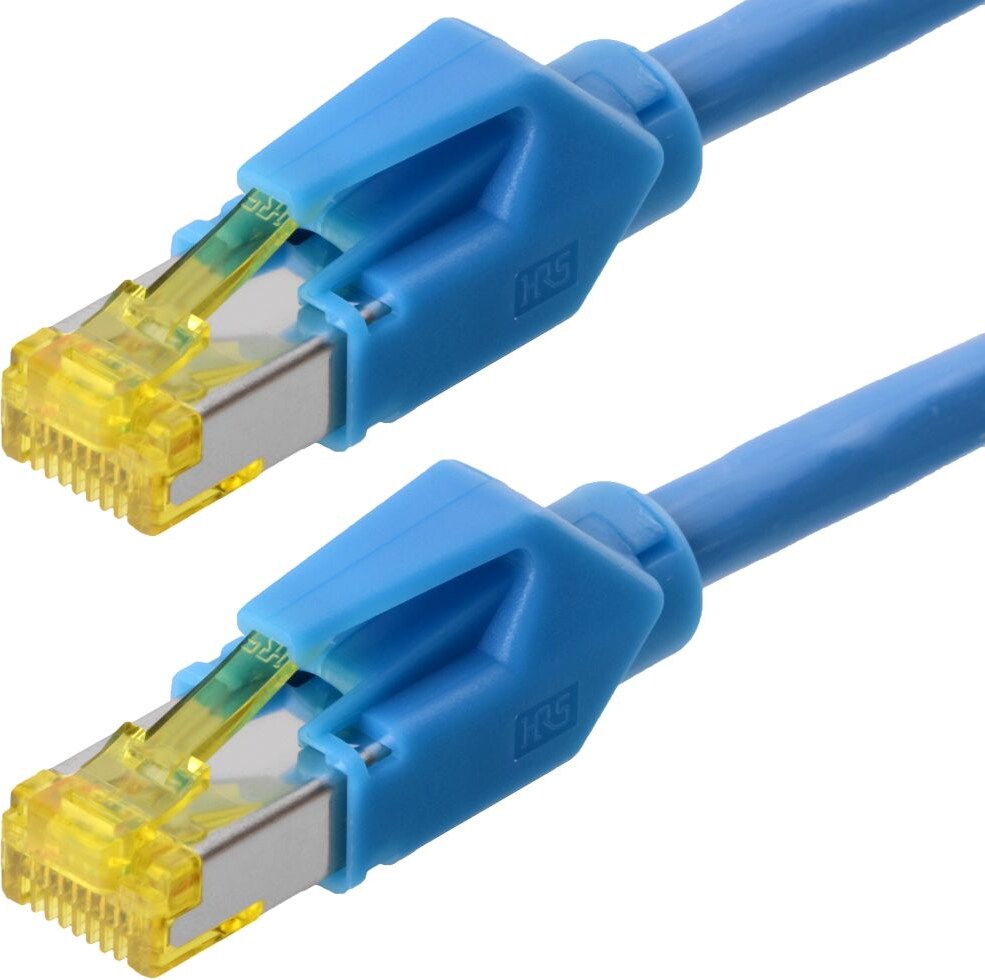 Draka Patchkabel S/FTP Cat 6a HQ TM31 (ISO/IEC) blau 1,0m
