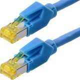thumbnail of Draka Patchkabel S/FTP Cat 6a HQ TM31 (ISO/IEC) blau 1,0m