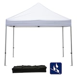 thumbnail of Danieli - Gazebo 3x3 Pieghevole in Alluminio con Copertura Bianca Impermeabile - Struttura Regolabile in Altezza - Borsa per il Trasporto Inclusa