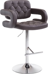 thumbnail of Barhocker Dublin Kunstleder braun/chrom