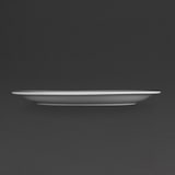 thumbnail of Olympia Whiteware borden met smalle rand 28cm