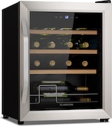 thumbnail of Klarstein Vinamour 16 Uno Weinkühlschrank 16Fl./42l 5-18°C 41dB Glas Edelstahl