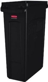 thumbnail of Rubbermaid Abfallbehälter Slim Jim FG354060BLA 87l schwarz