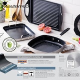 thumbnail of BERGNER - Teppanyaki-Grill 32x23cm aus geschmiedetem Aluminium Induktion