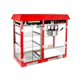 thumbnail of Royal Catering Popcornmaschine - 1820 W - 5 kg/h - beheizte Auslage - rot -