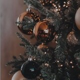 thumbnail of WellHome - Set di 16 palline di Natale marroni Ø3,5 cm - Lucide e opache