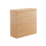 thumbnail of Kommode Massivholz Buche Sideboard Anrichte 4 Schubladen 90.51-90
