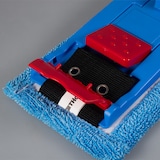 thumbnail of Mop microfibre pour balai plat articulé Speedy 40 cm