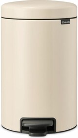 thumbnail of Treteimer NewIcon, Abfalleimer, Mülleimer, Abfallbehälter, Stahl, Soft Beige, 12 L, 149924