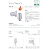 thumbnail of Wasserschlagdämpfer 3/8 Zoll IG für Spülen und Waschmaschinen